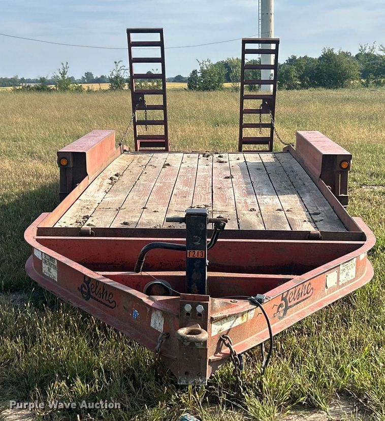 image for item ET3253 2014 Belshe WB14 equipment trailer