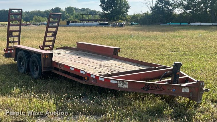 image for item ET3253 2014 Belshe WB14 equipment trailer