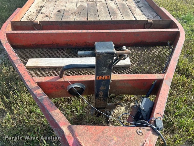 image for item ET3253 2014 Belshe WB14 equipment trailer