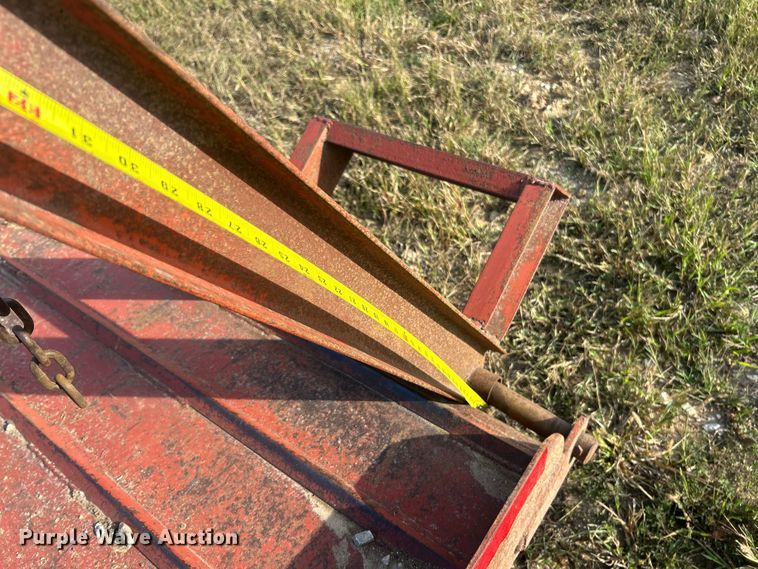 image for item ET3253 2014 Belshe WB14 equipment trailer