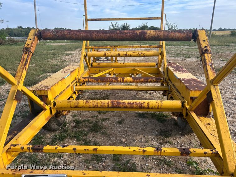 image for item ET3255 1995 Kiefer Industrial pipe straightener trailer