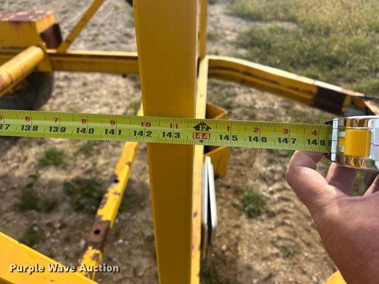 image for item ET3255 1995 Kiefer Industrial pipe straightener trailer