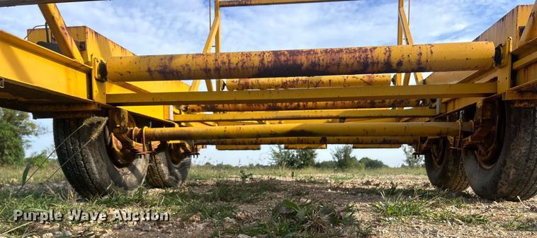 image for item ET3255 1995 Kiefer Industrial pipe straightener trailer