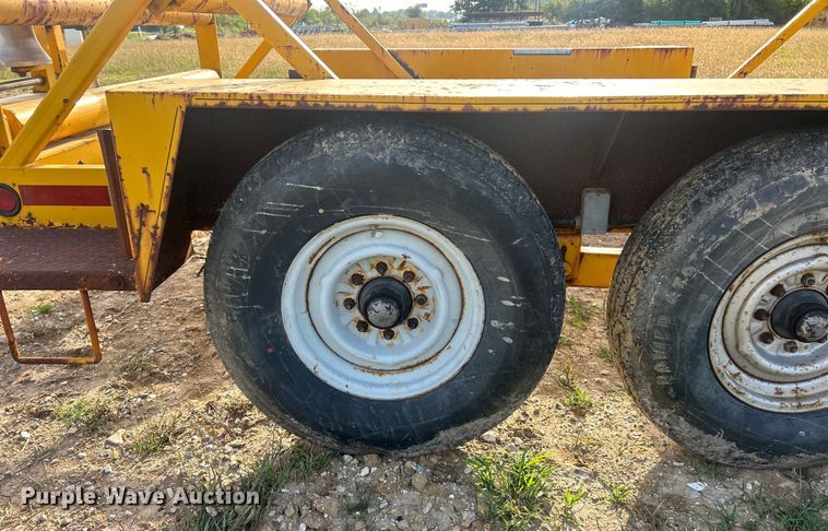 image for item ET3255 1995 Kiefer Industrial pipe straightener trailer