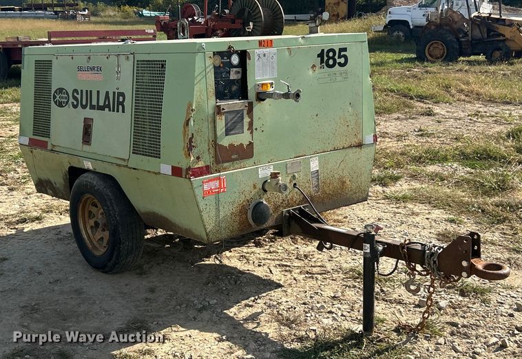 image for item ET3257 Sullair 185 air compressor