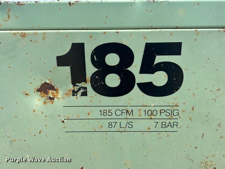 image for item ET3257 Sullair 185 air compressor