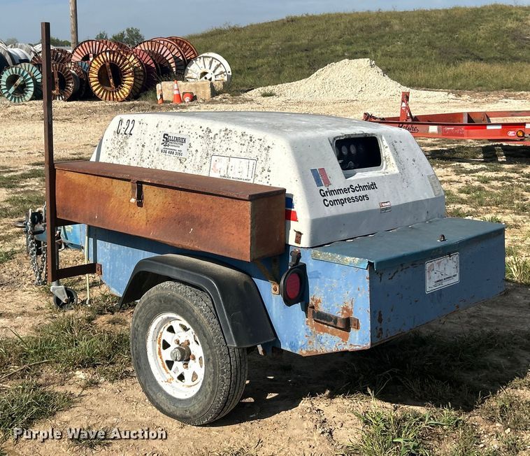 image for item ET3258 Grimmer Schmidt 125 air compressor