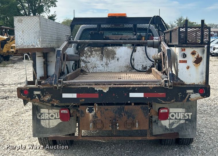 image for item ET3259 2012 Ford F550 Super Duty XL flatbed truck