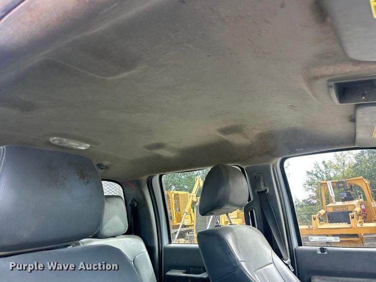 image for item ET3259 2012 Ford F550 Super Duty XL flatbed truck