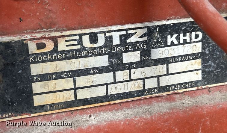 image for item ET3265 1982 Ditch Witch 4010 reel carrier