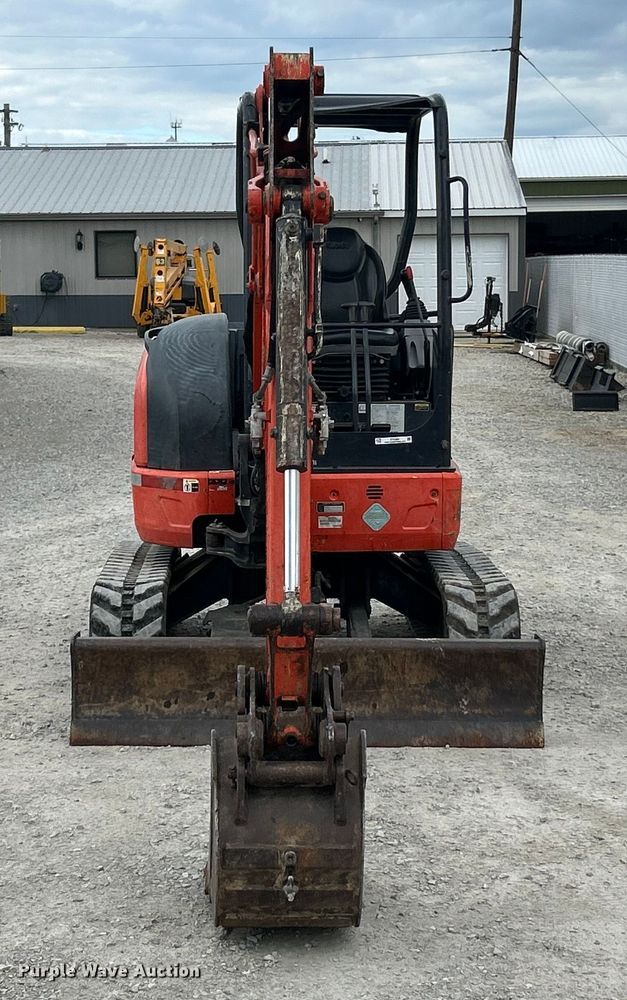 EXCAVADORA 2015 KUBOTA U354