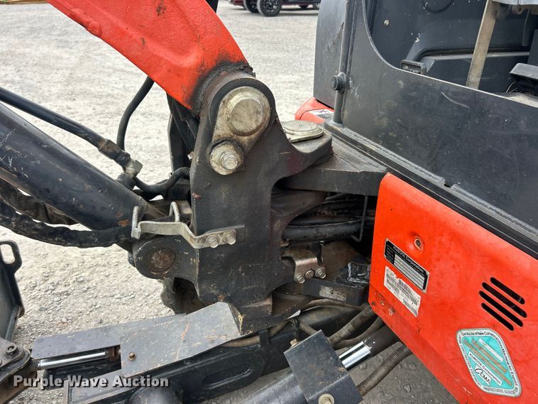 image for item ET3285 2015 Kubota U35-4 mini excavator