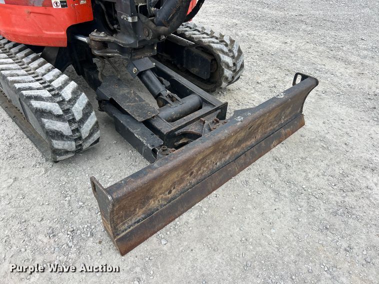 image for item ET3285 2015 Kubota U35-4 mini excavator