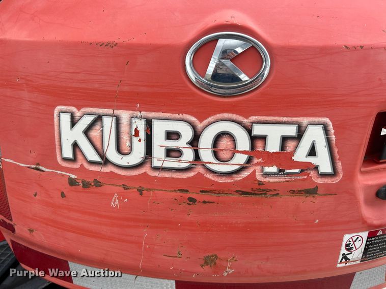 image for item ET3285 2015 Kubota U35-4 mini excavator