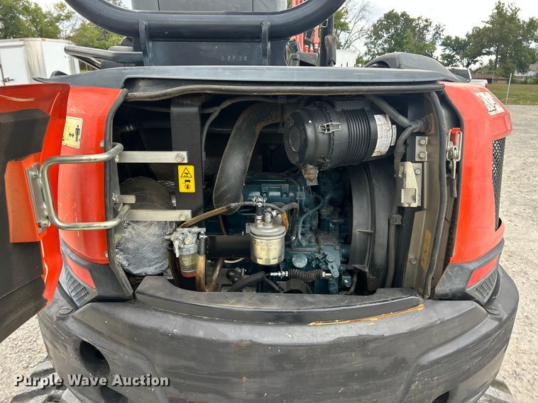 image for item ET3285 2015 Kubota U35-4 mini excavator