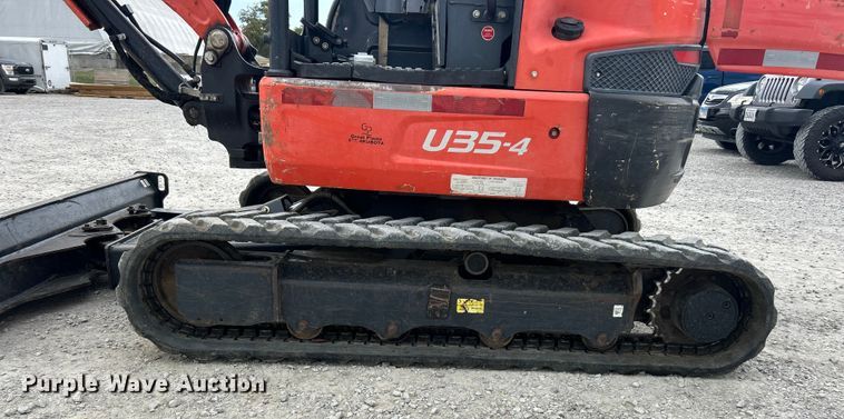 image for item ET3285 2015 Kubota U35-4 mini excavator