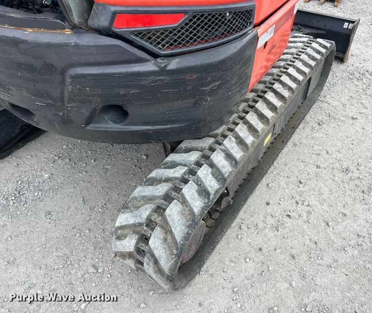 image for item ET3285 2015 Kubota U35-4 mini excavator
