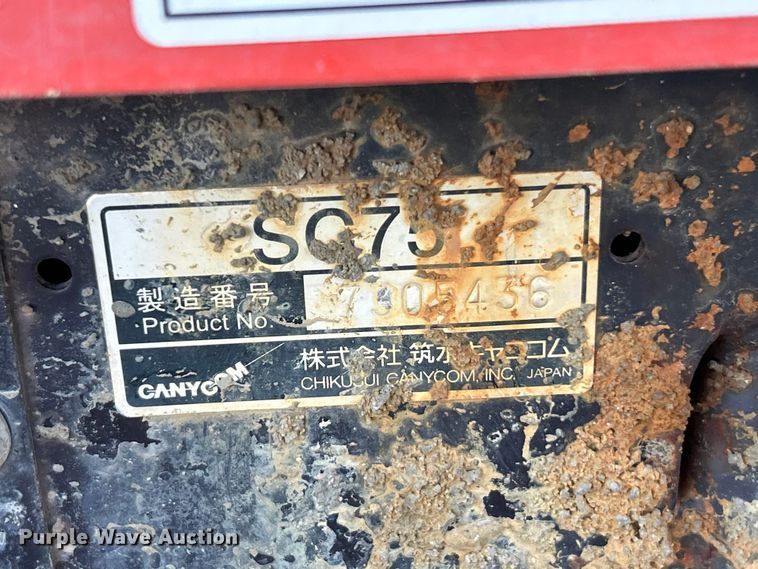 image for item ET3311 2019 CanyCom SC75 concrete buggy