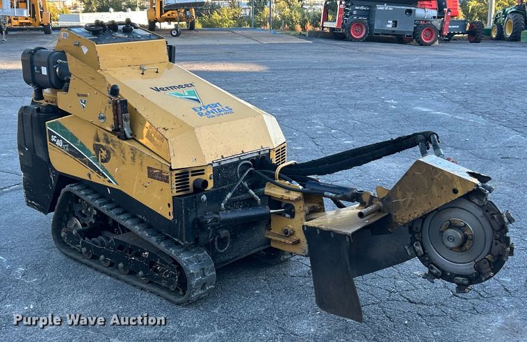 image for item ET3313 2016 Vermeer SC40TX stump grinder