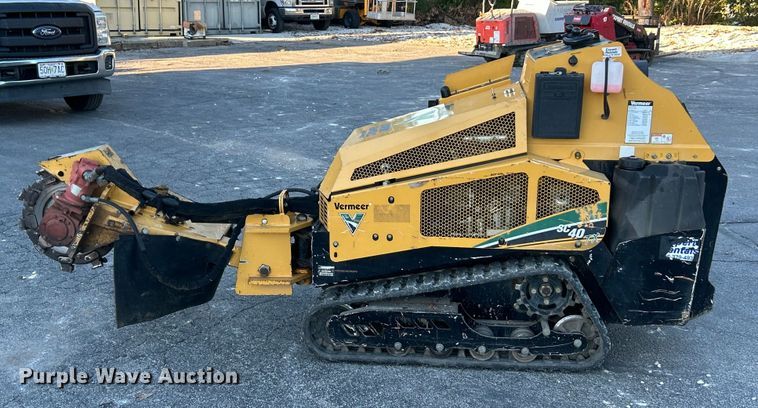 image for item ET3313 2016 Vermeer SC40TX stump grinder