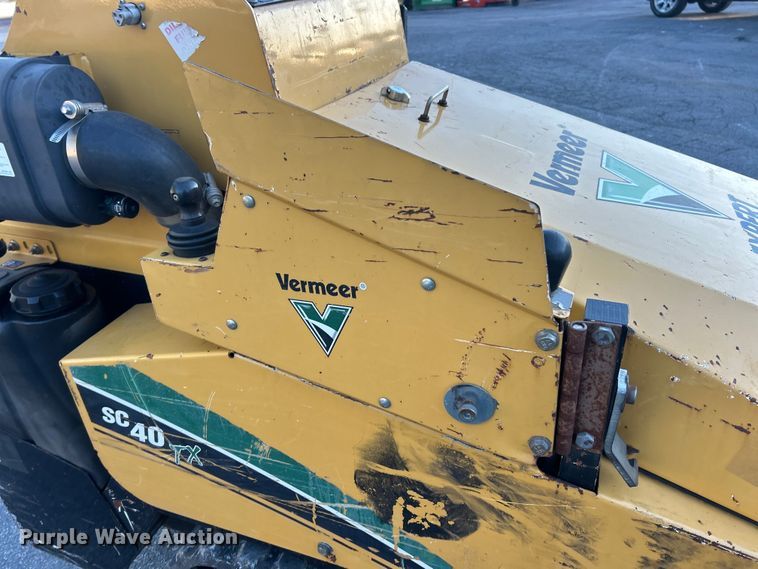 image for item ET3313 2016 Vermeer SC40TX stump grinder