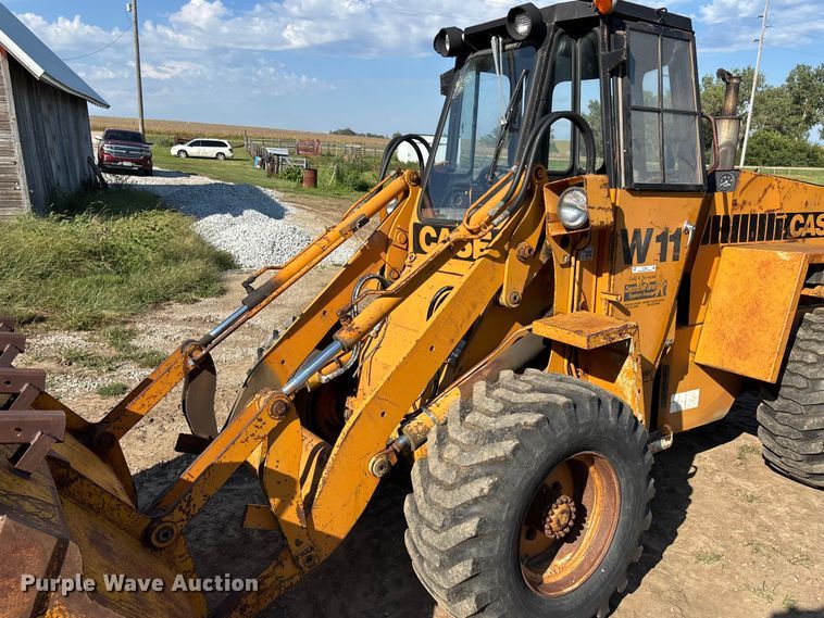 image for item ET4652 1980 Case W11 wheel loader