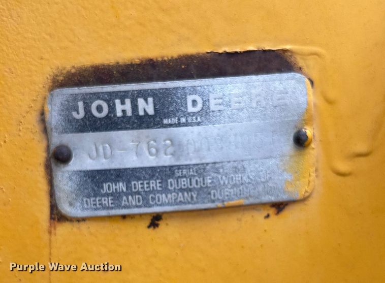 image for item ET4697 John Deere 762 elevating scraper