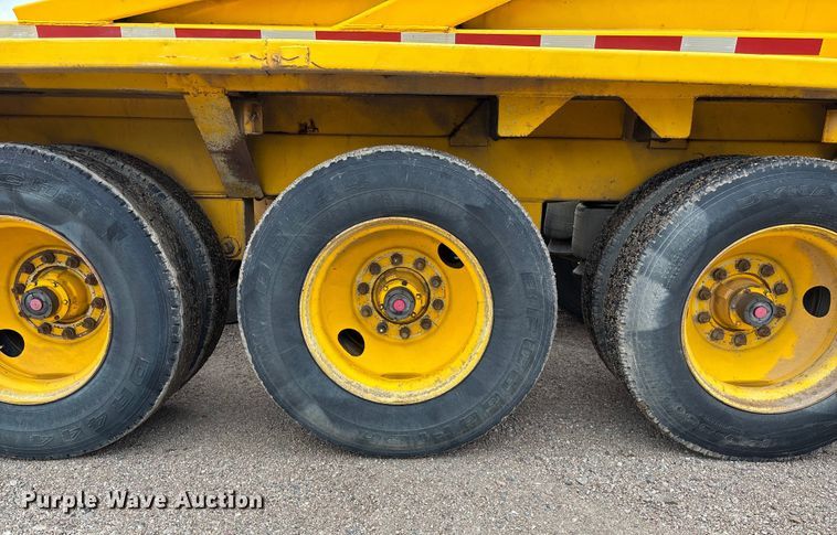 image for item ET4699 1986 Evans-Plugge Company 1986 bottom dump trailer