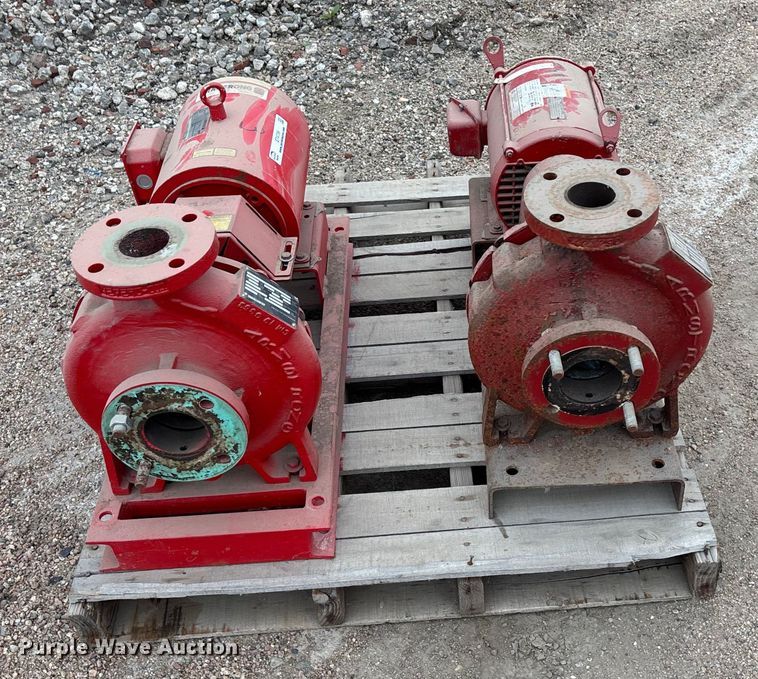 image for item ET4706 (2) Armstrong 3x2.5x10 4030 water pumps