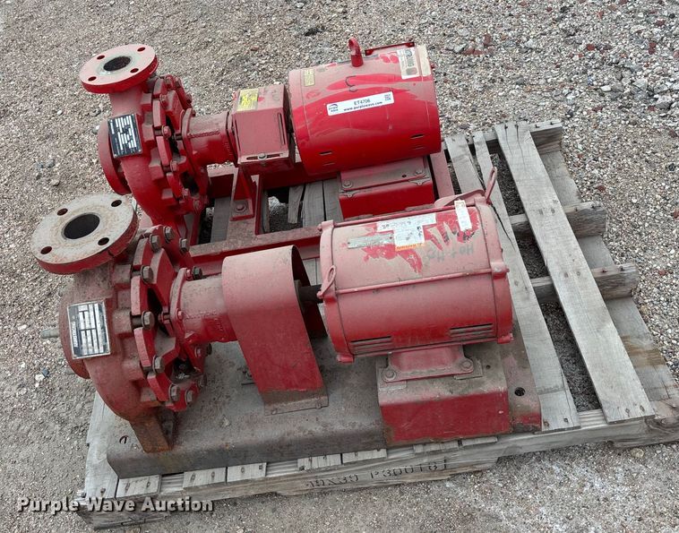 image for item ET4706 (2) Armstrong 3x2.5x10 4030 water pumps