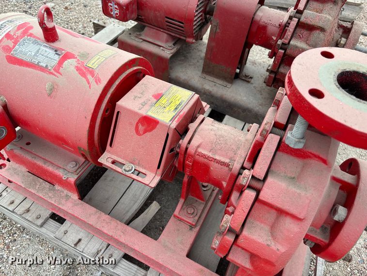 image for item ET4706 (2) Armstrong 3x2.5x10 4030 water pumps