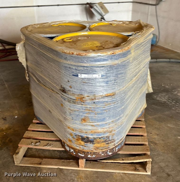 image for item ET4708 (3) 55 gallon barrels of stripping paint