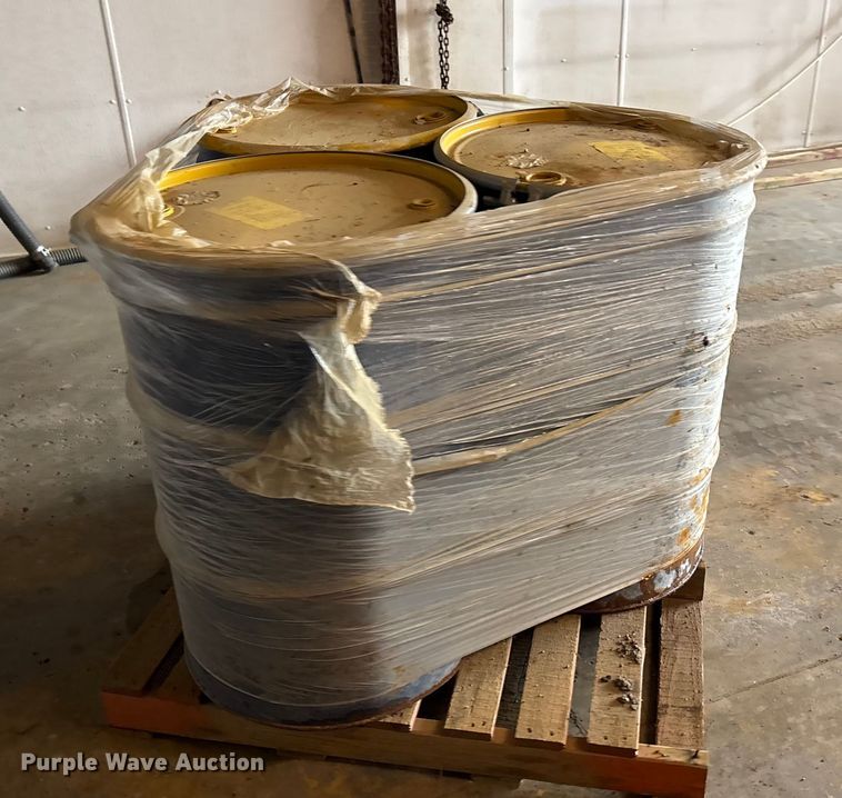 image for item ET4708 (3) 55 gallon barrels of stripping paint
