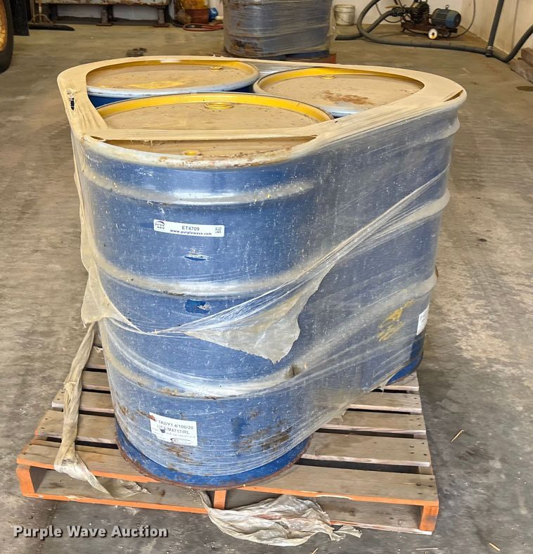 image for item ET4709 (3) 55 gallon barrels of stripping paint