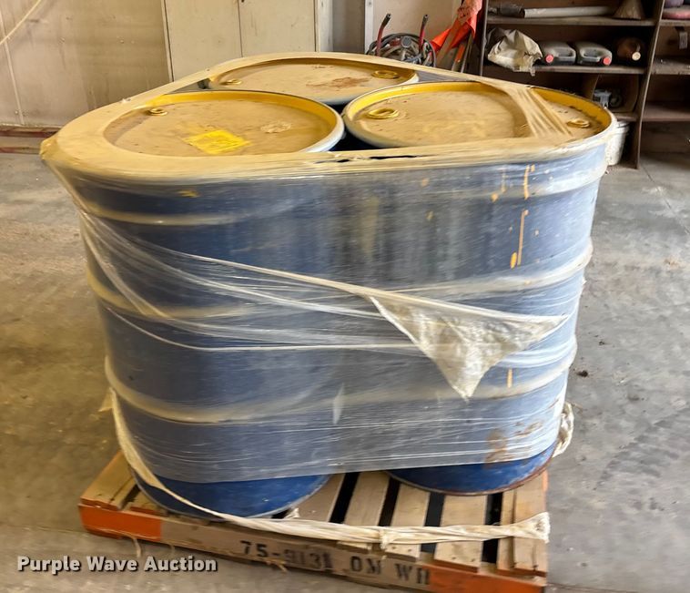 image for item ET4709 (3) 55 gallon barrels of stripping paint