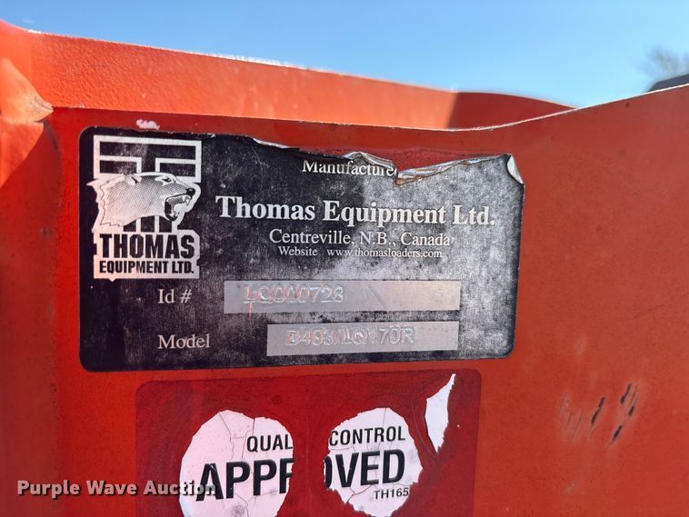 image for item ET7140 2004 Thomas 175 skid steer loader