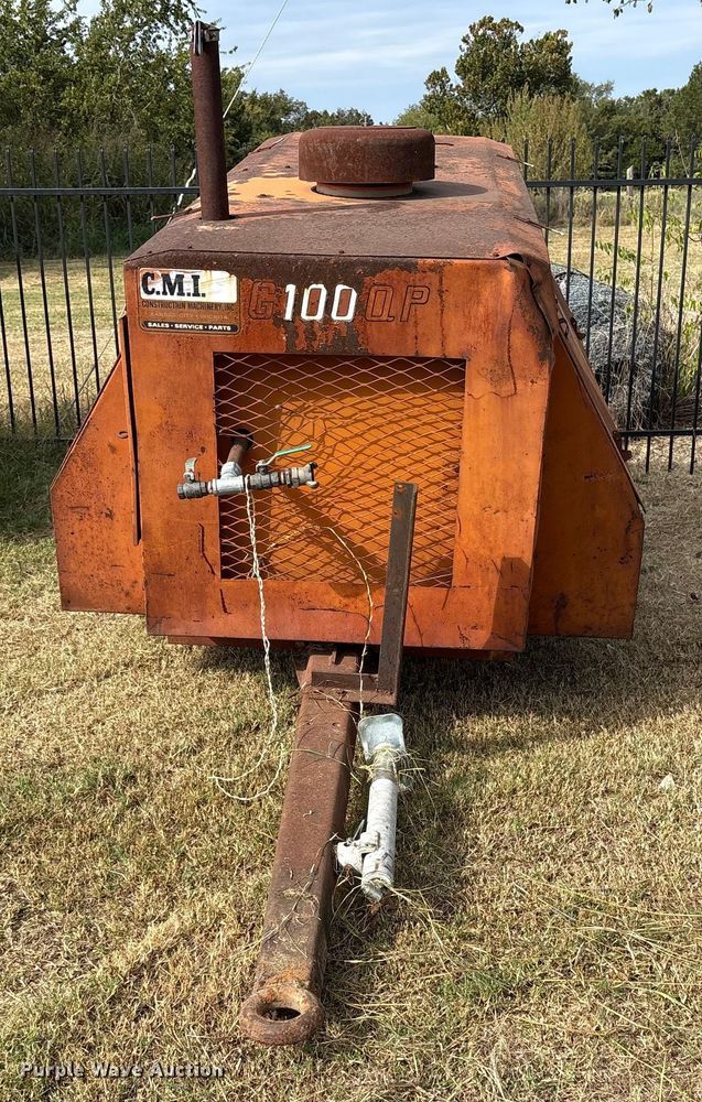 image for item ET7144 1997 CMI G100QP air compressor