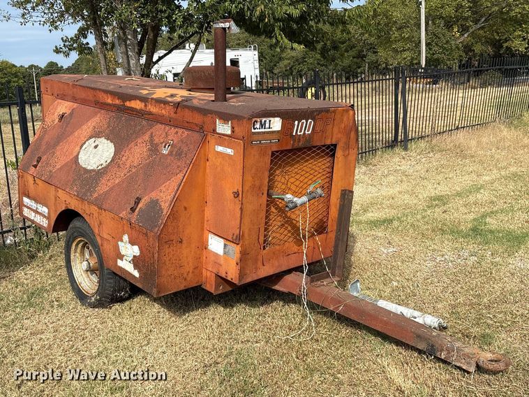 image for item ET7144 1997 CMI G100QP air compressor