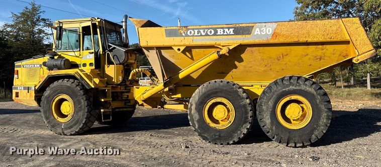 image for item ET7183 1995 Volvo BM A30 articulated haul truck