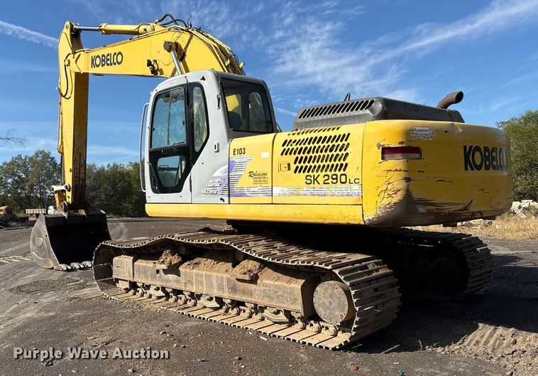 image for item ET7186 2006 Kobelco SK290LC excavator
