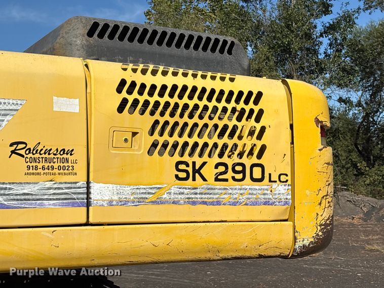image for item ET7186 2006 Kobelco SK290LC excavator