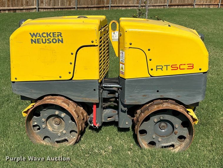 image for item EU0124 2018 Wacker neuson RTSC3 trench compactor