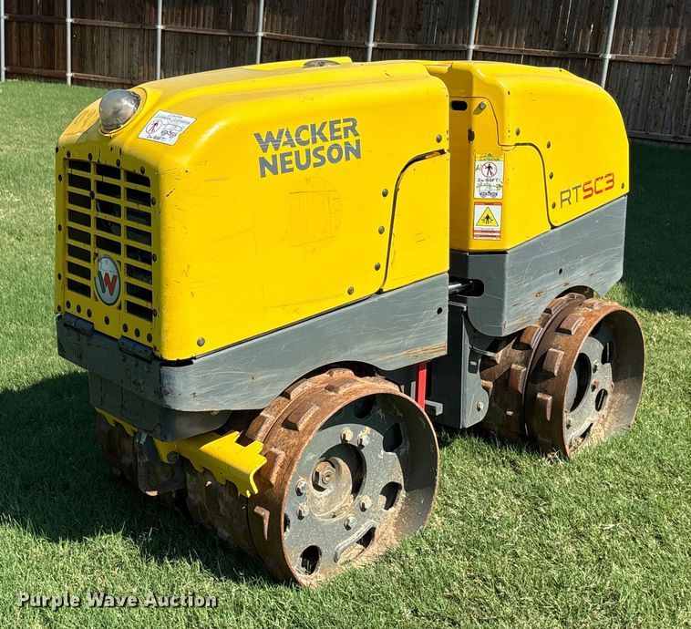image for item EU0124 2018 Wacker neuson RTSC3 trench compactor