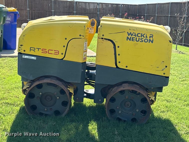 image for item EU0124 2018 Wacker neuson RTSC3 trench compactor