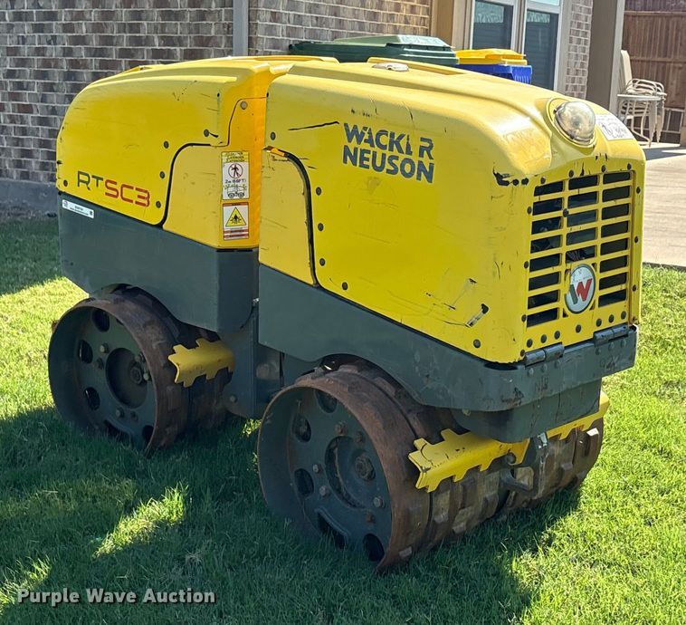 image for item EU0124 2018 Wacker neuson RTSC3 trench compactor