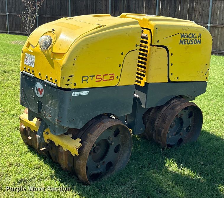 image for item EU0124 2018 Wacker neuson RTSC3 trench compactor