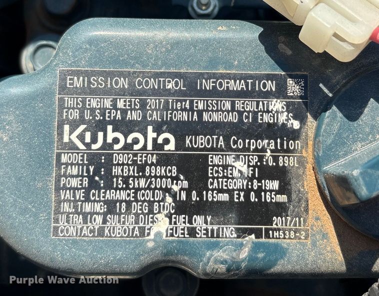 image for item EU0124 2018 Wacker neuson RTSC3 trench compactor