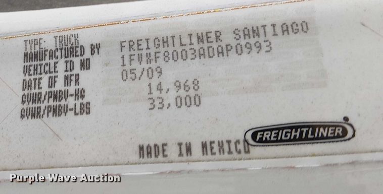 image for item EU2518 2010 Freighter M2 106 street sweeper truck