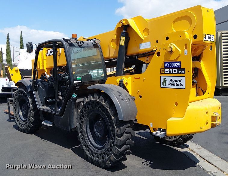 image for item EU2519 2020 JCB 510.56 F telehandler