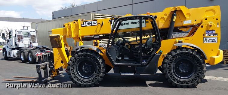 image for item EU2519 2020 JCB 510.56 F telehandler